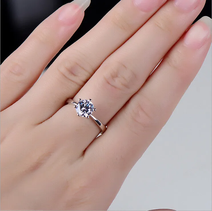 1 Carat Classic Solitaire Ring