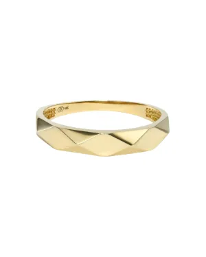 14k Gold Disco Ring