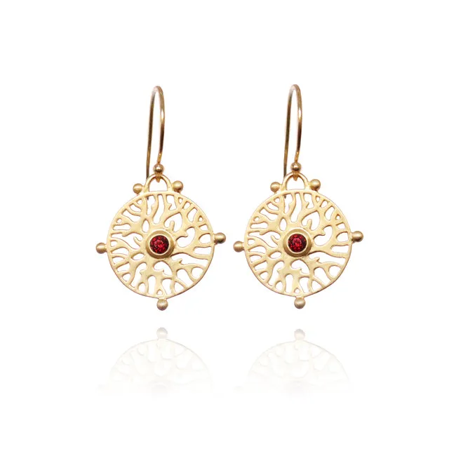 Aspera Earrings - Gold