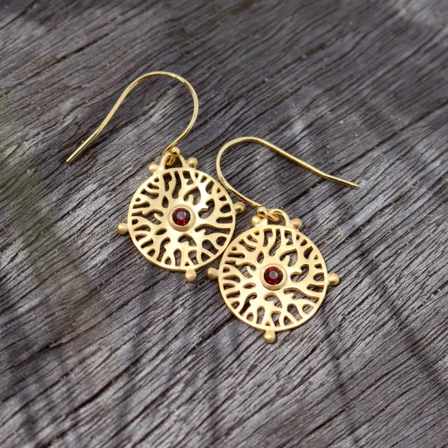 Aspera Earrings - Gold