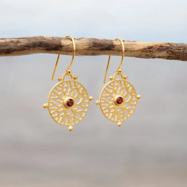 Aspera Earrings - Gold