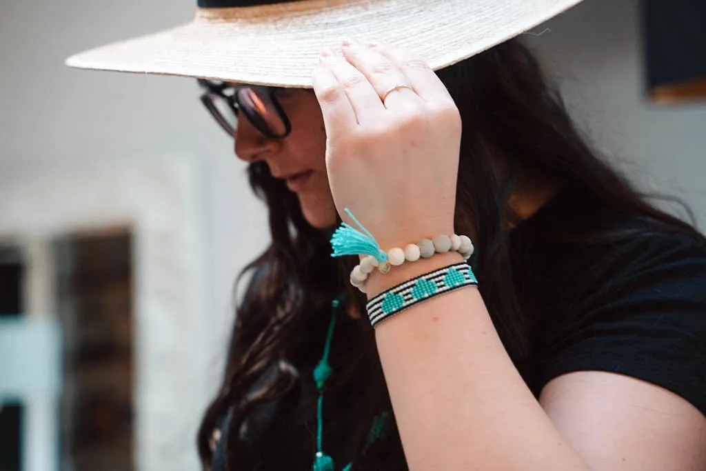 Beaded Heart Bracelet