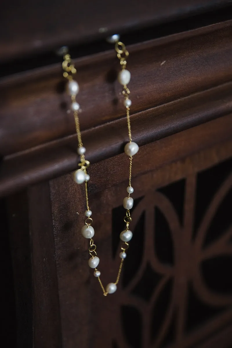 Cassandra Pearl Necklace