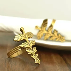 Christmas Tree Napkin Rings | Set of 6