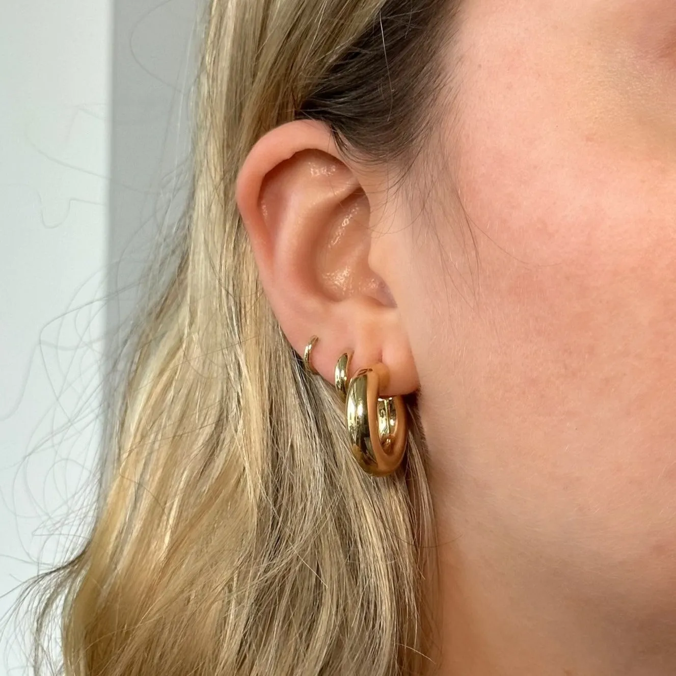 Chunky Small Bold Hoops