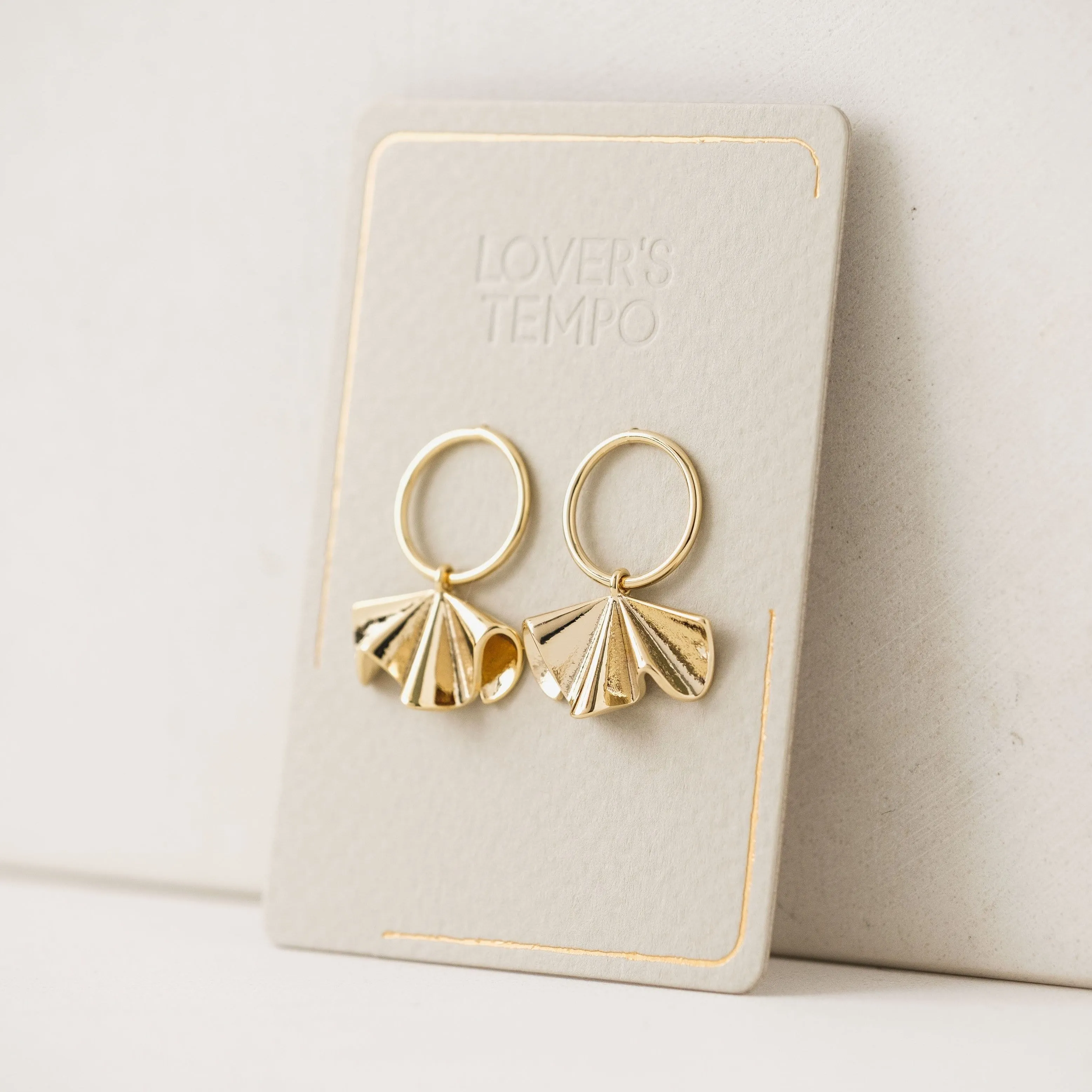 Contour Drop Earrings