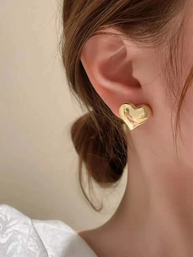 Cuore – Chunky design – Heart earrings