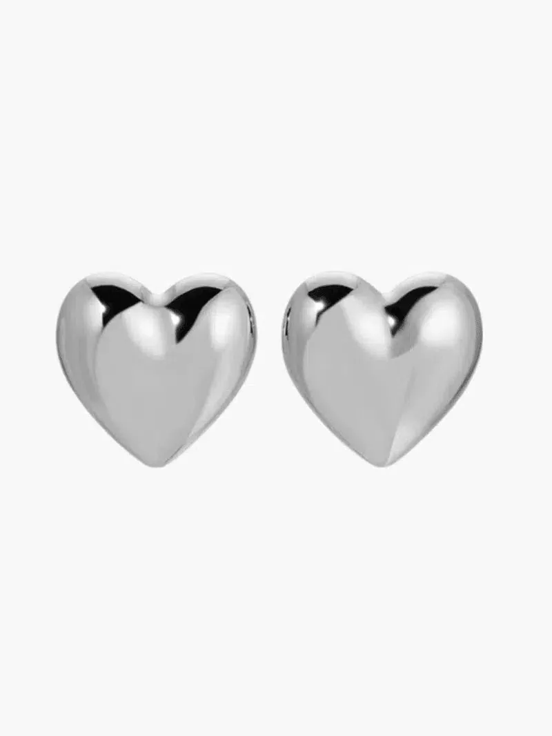 Cuore – Chunky design – Heart earrings