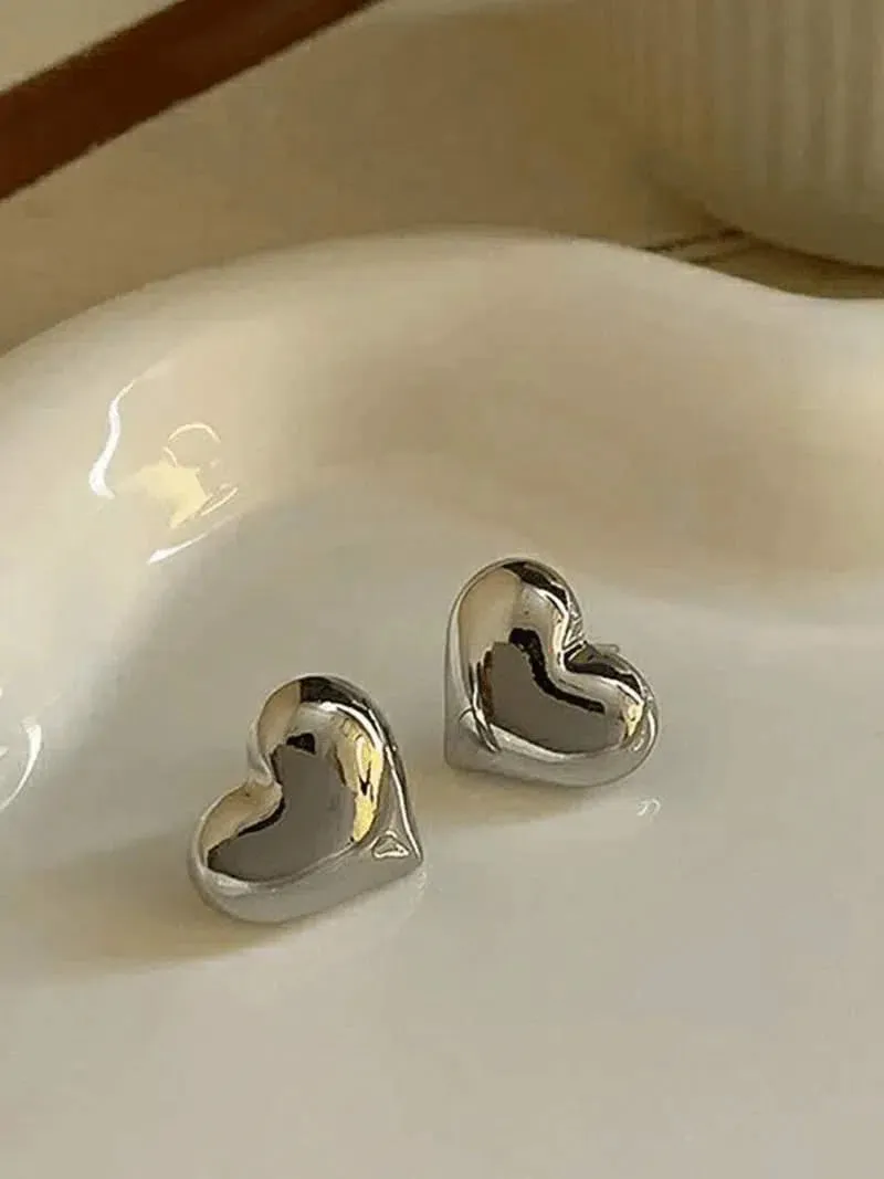 Cuore – Chunky design – Heart earrings