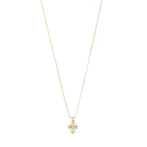 DAGMAR recycled mini pendant necklace gold-plated