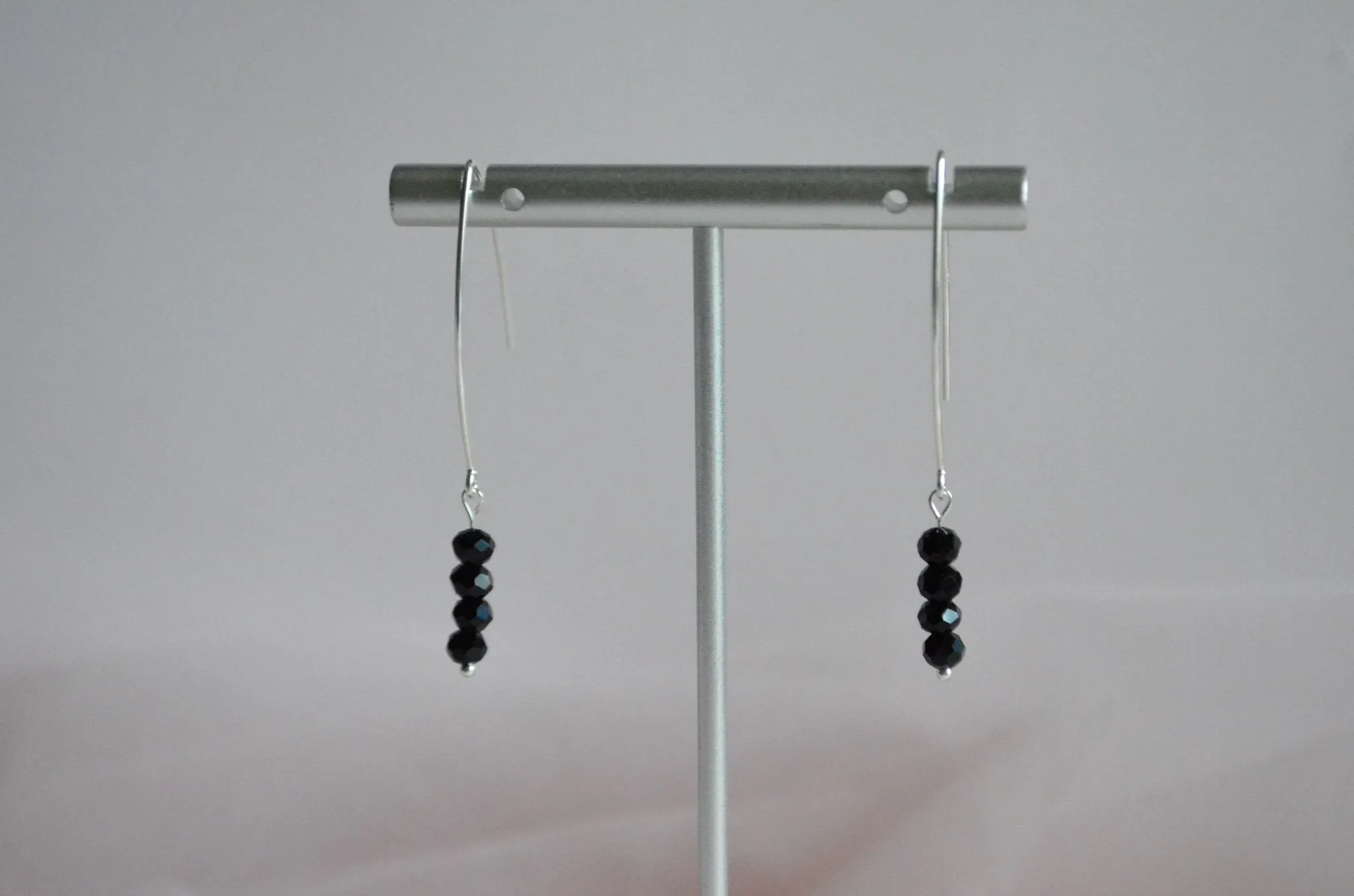 Dainty Beaded Drop Dangles