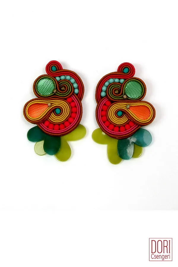 Delirio Clip On Earrings