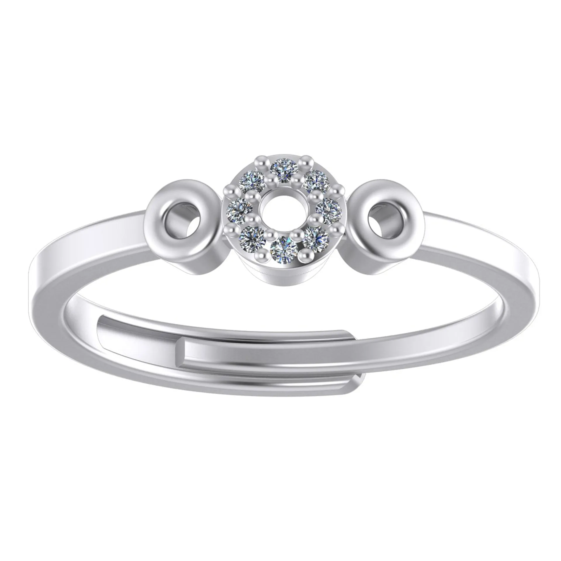 Elegant 925 Silver Ring