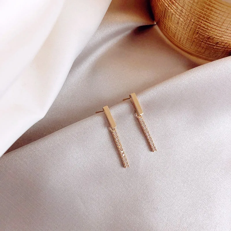 Elegant Bohemian Zinc Alloy Stud Earrings