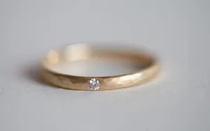 Elegant Brillant Gold Ring