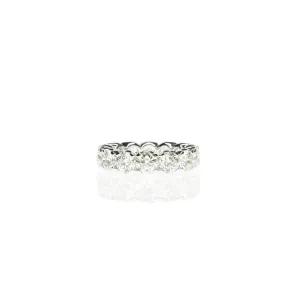 Elegant Eternity Band with 4.4mm Diamonds