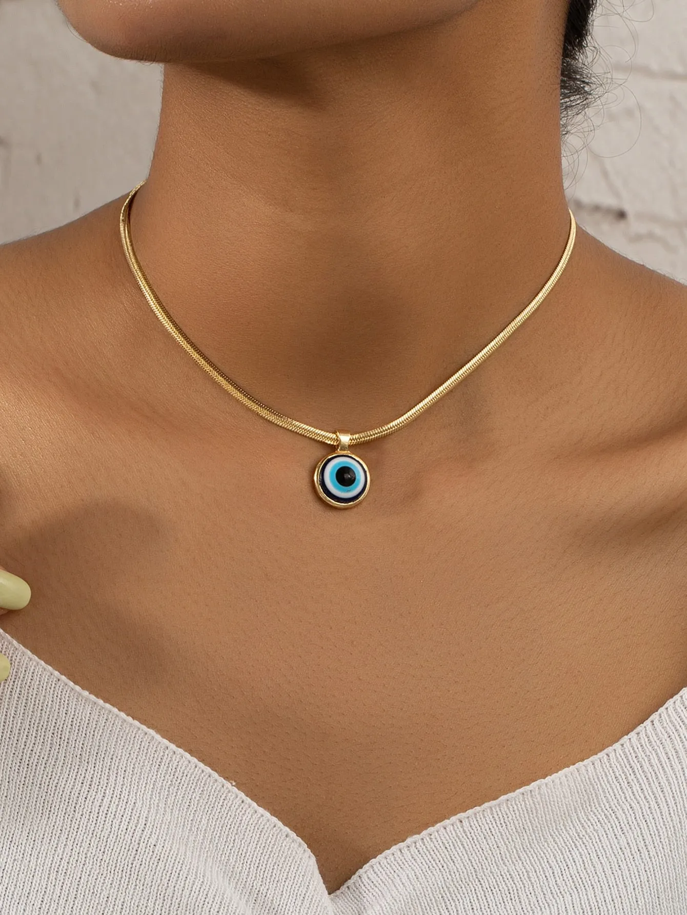 Evil Eye Pendant Necklace for Women Girls Accessories Jewelry Gifts Gift for Her