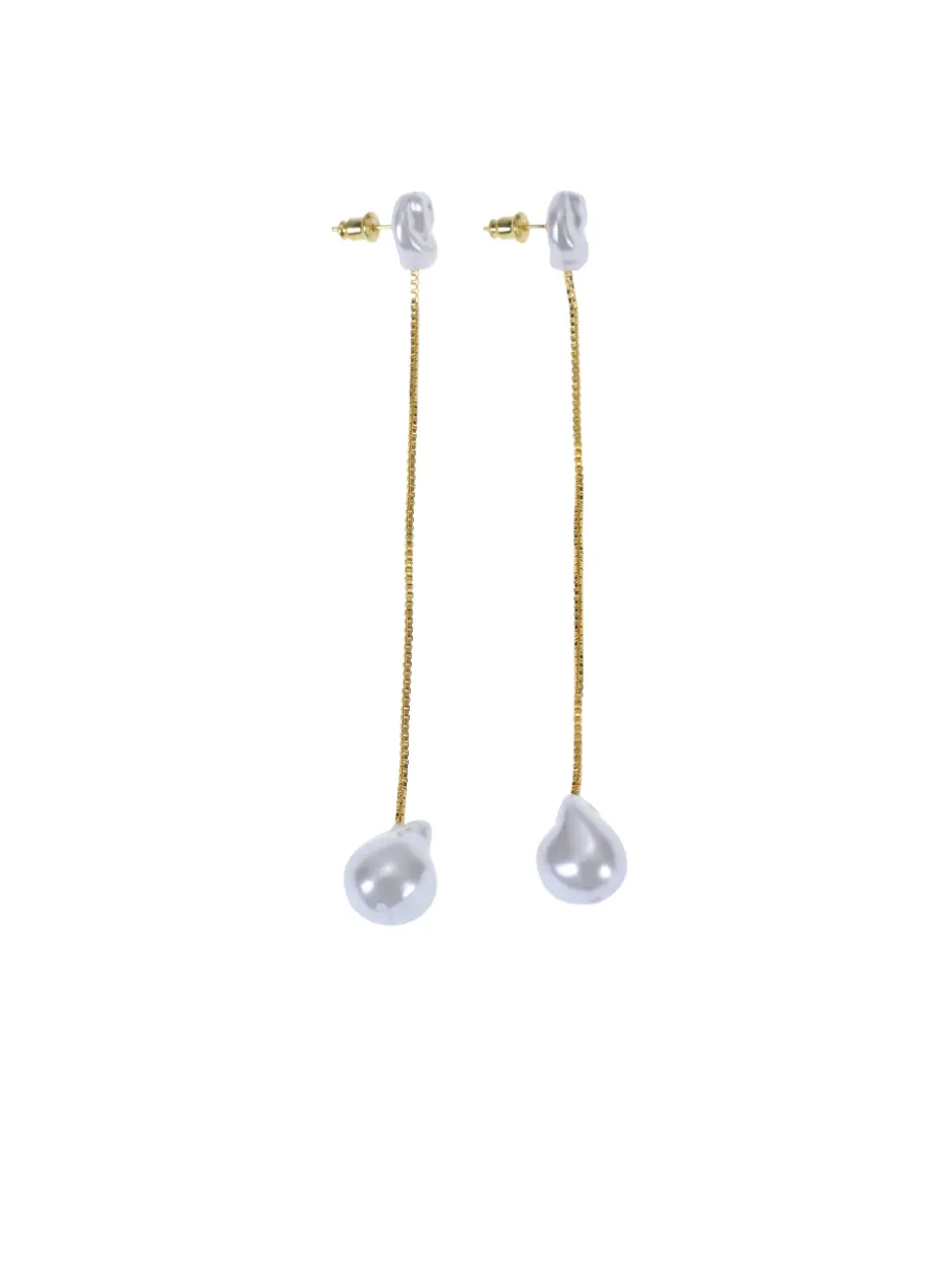 Freshwater Pearl Plunge Earring