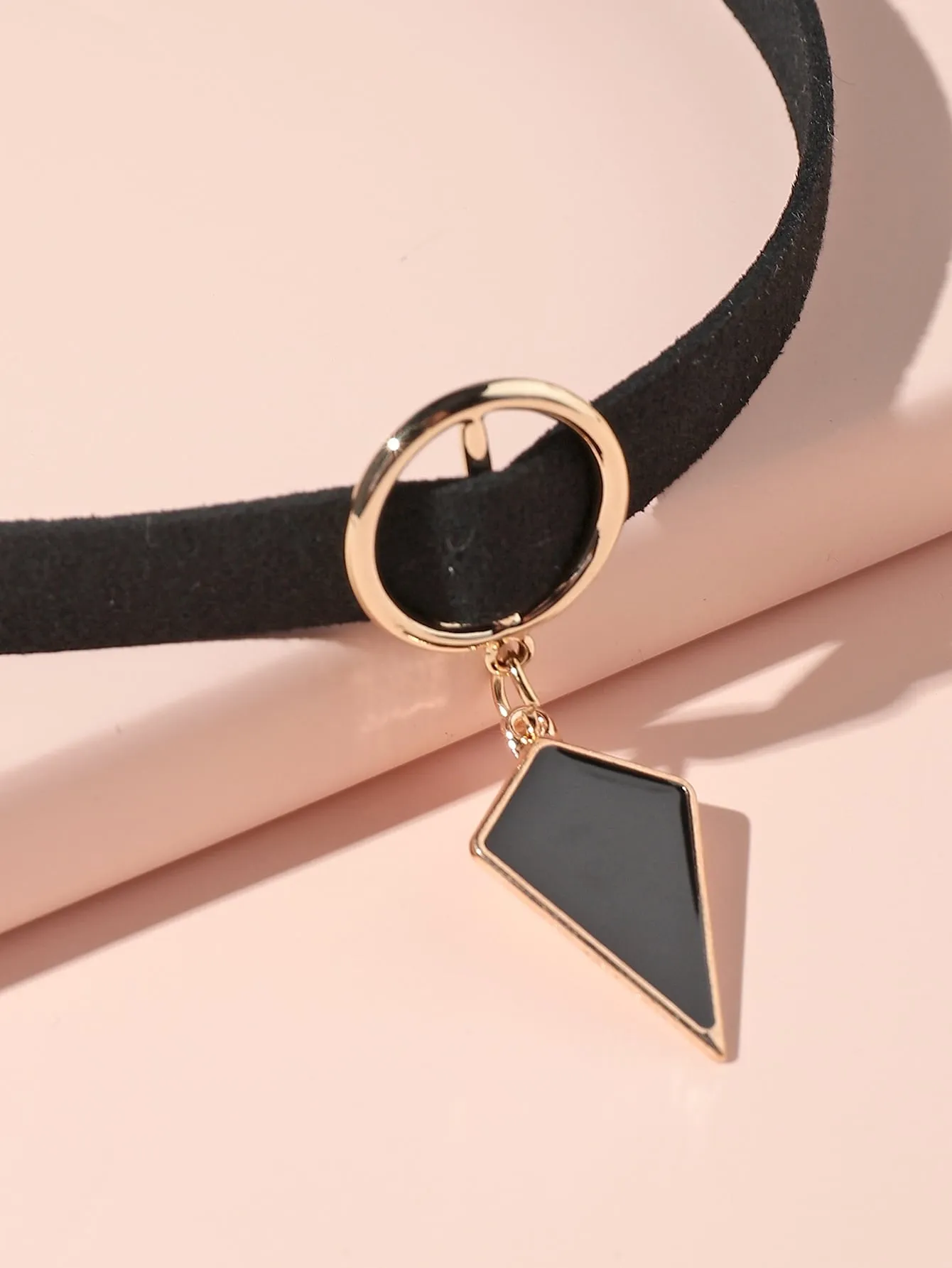 Geometric Charm Black Choker Necklace for Women Jewelry for Women Necklace