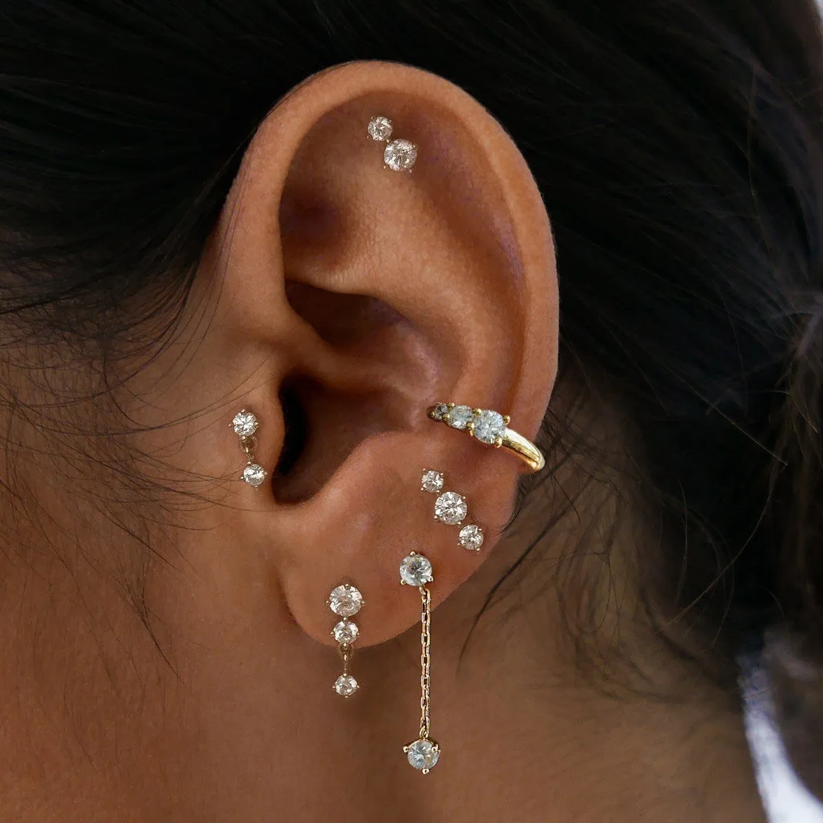 Hann stud earring set