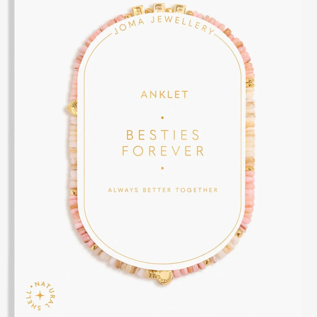 Joma Besties Forever Bead Anklet