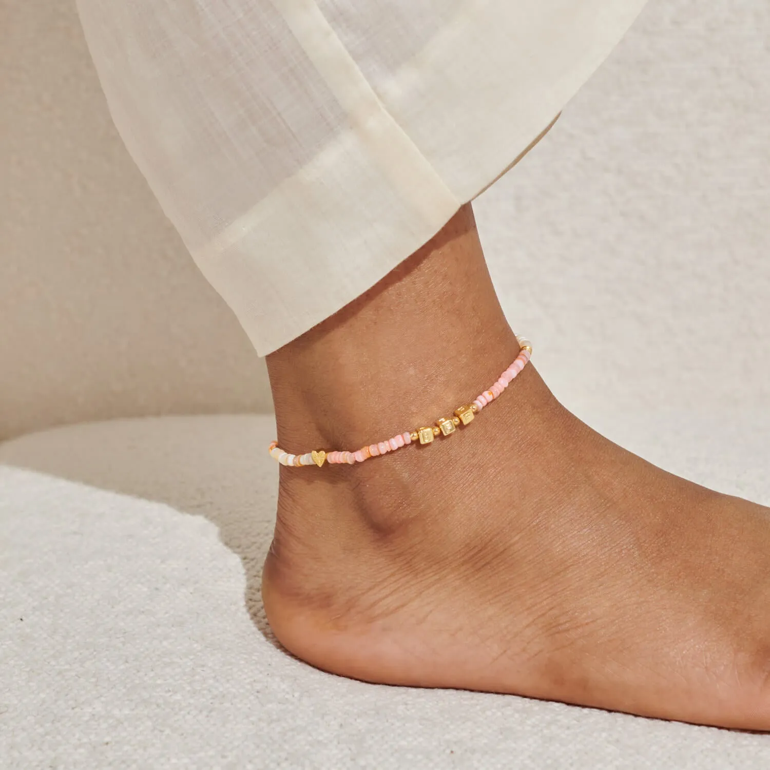 Joma Besties Forever Bead Anklet