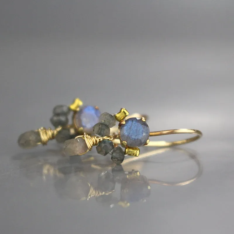 Labradorite Petite Dancer Earrings