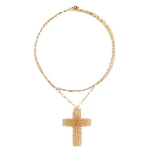 Large CROSS Necklace - Cross Jewelry