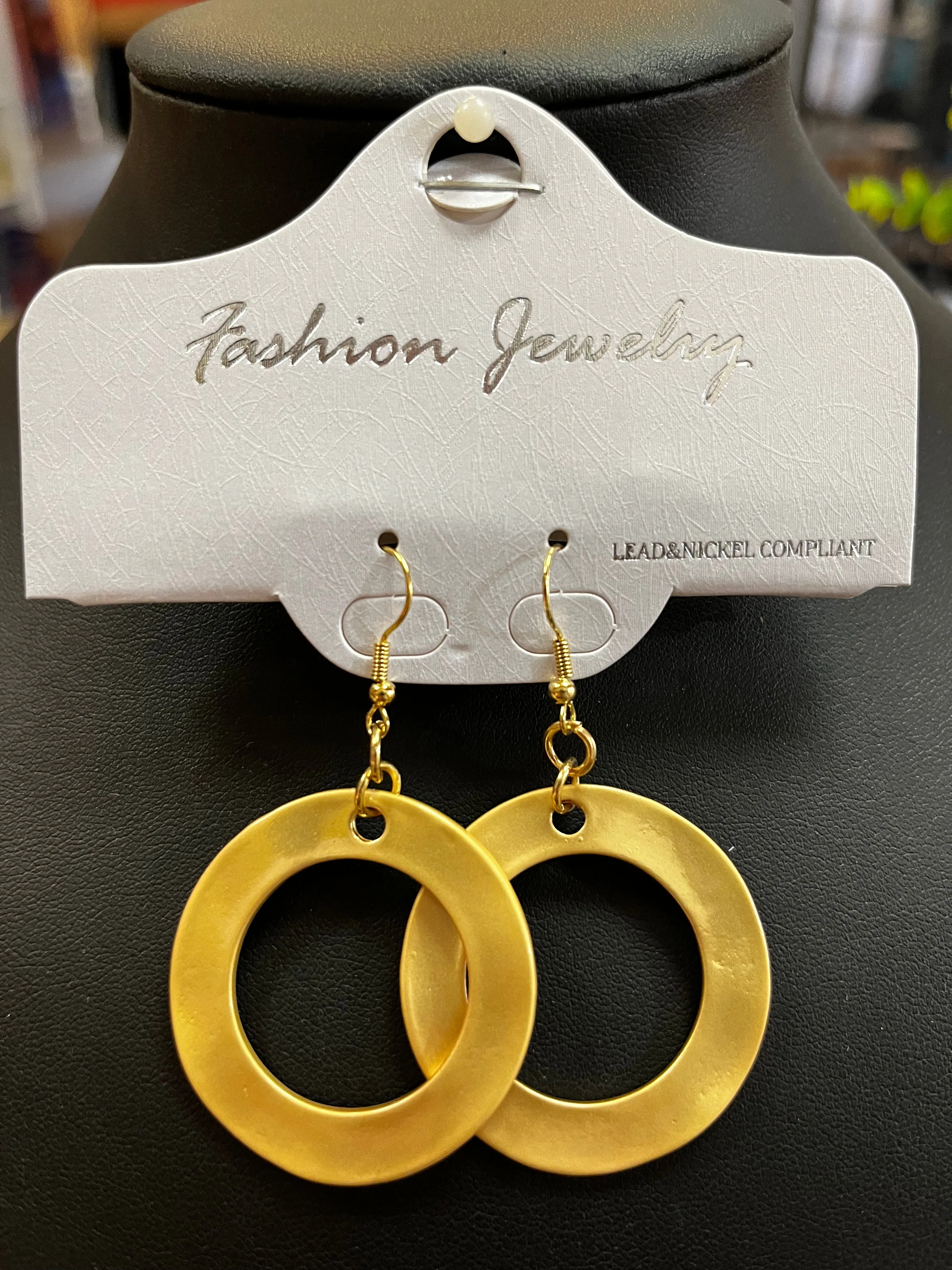 Large Ring Earrings (Only 1 Pair Left!)