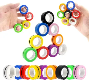 Magnetic Fidget Finger Rings