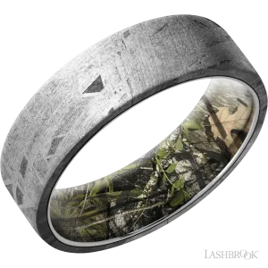 Meteorite with None Finish and MossyOak Obsession - 7MM