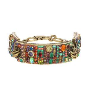 Michal Golan Three Part Colorful Multi Bright Bracelet