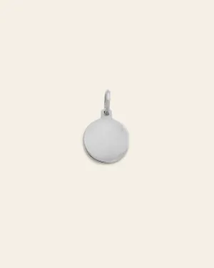 Mini Mia Vita Pendant - 10k Solid White Gold