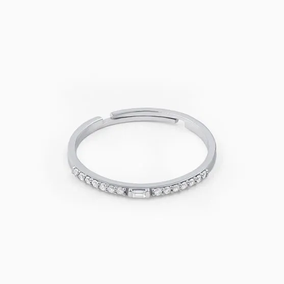 Minimalist Stackable silver ring