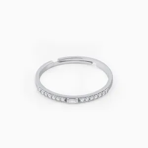 Minimalist Stackable silver ring