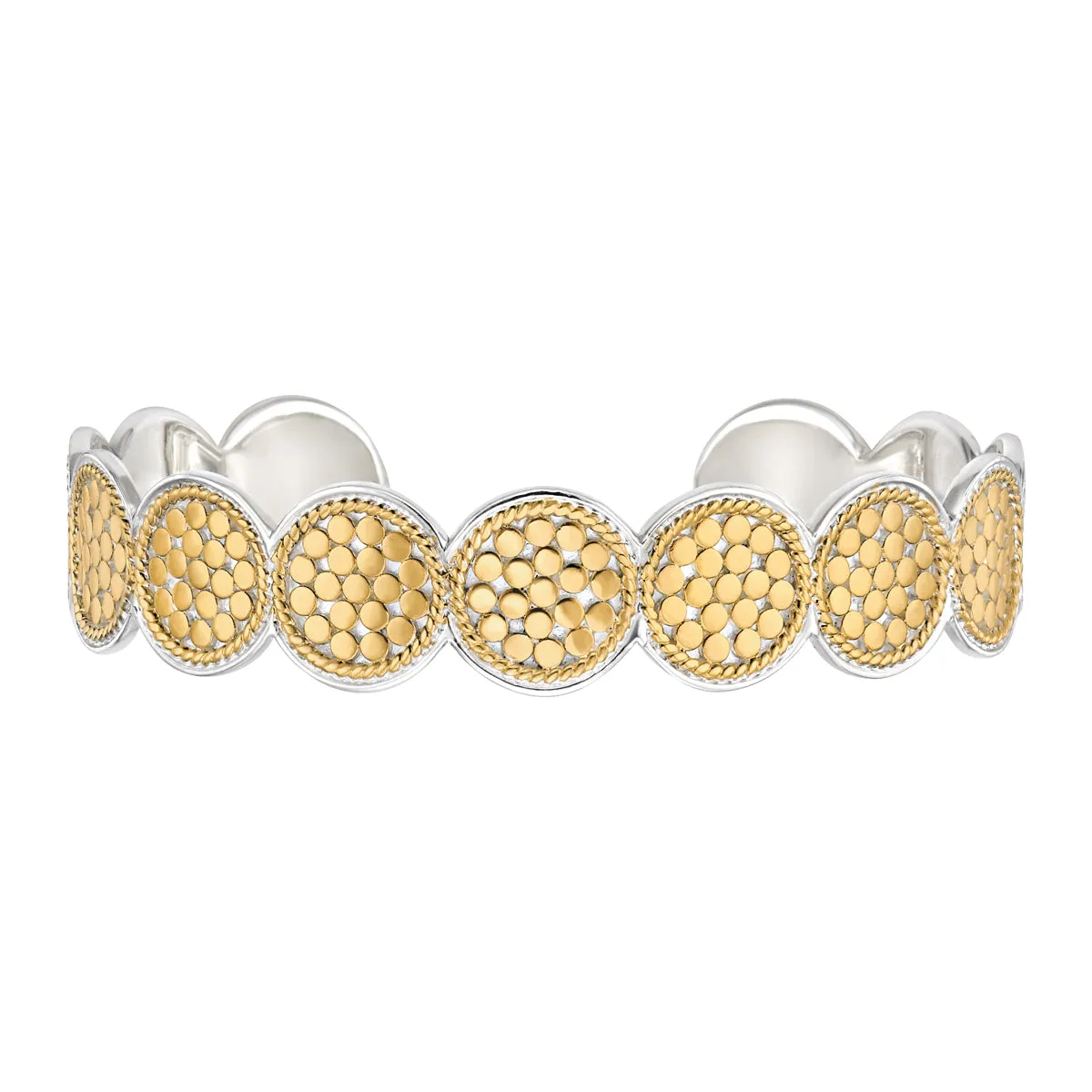 Multi-Disc Cuff Gold