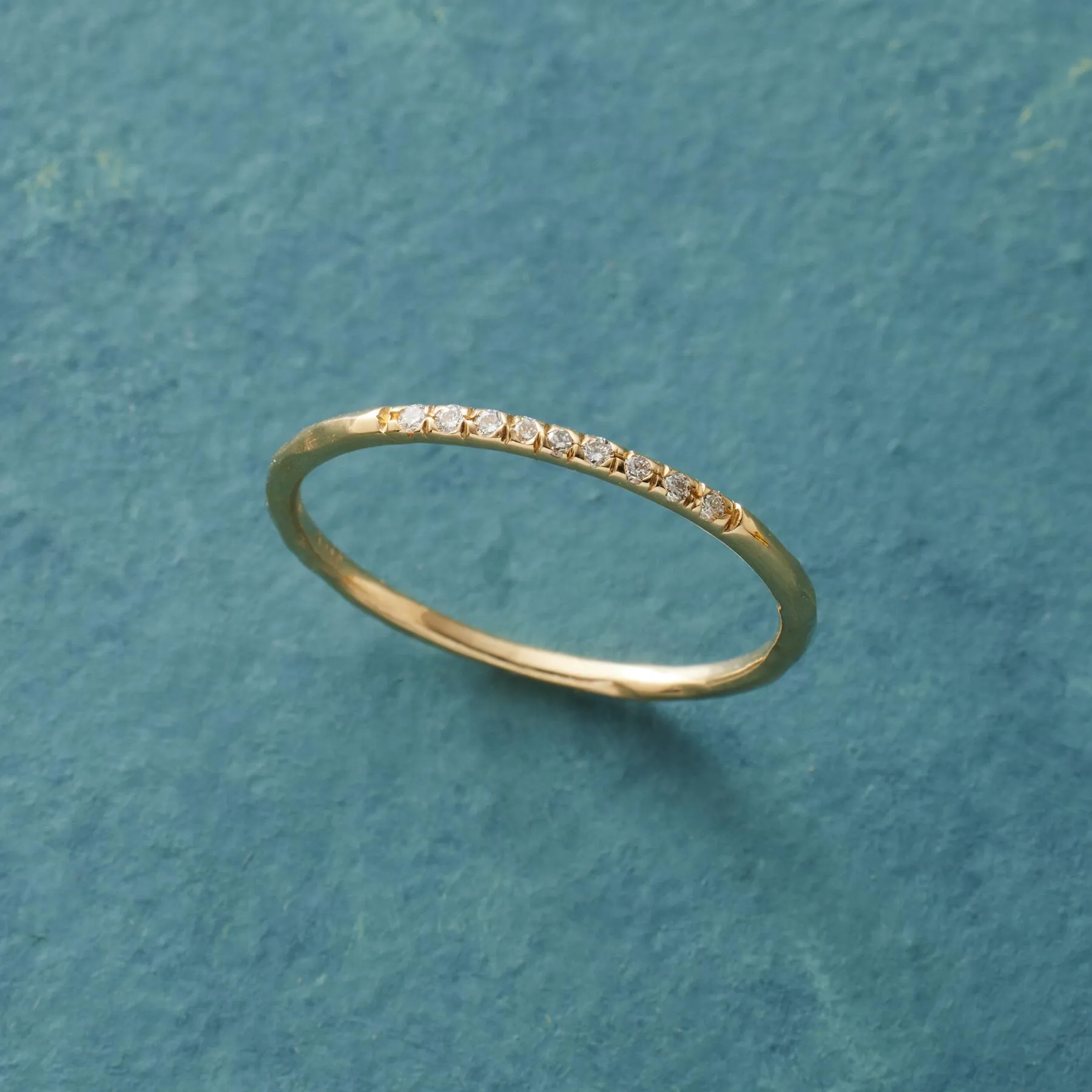 Nonet Diamond Ring