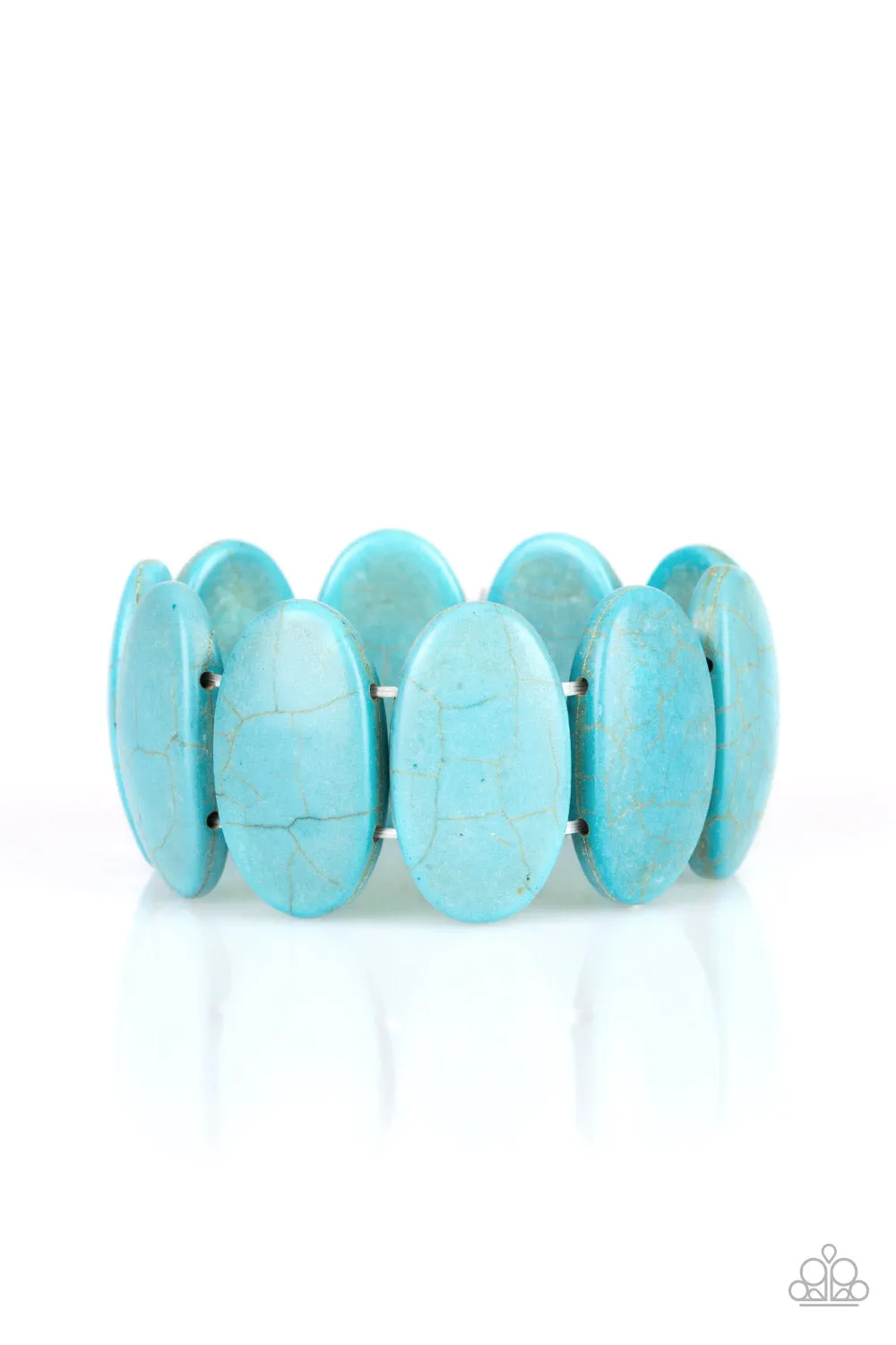 Paparazzi Bracelet ~ Dramatically Nomadic - Blue