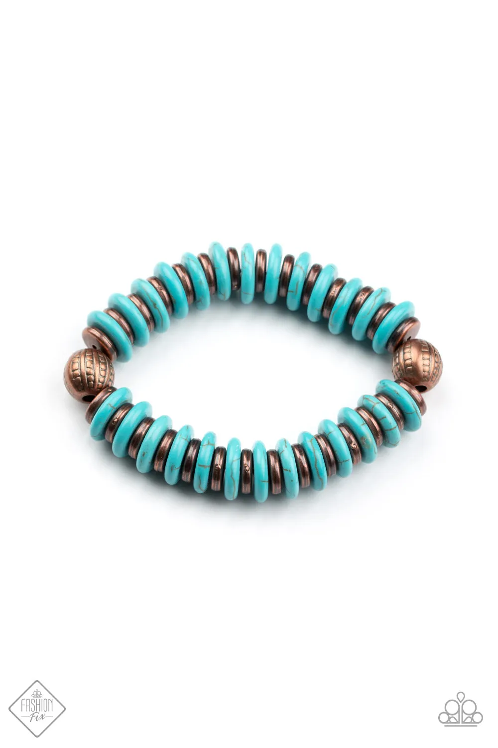 Paparazzi Bracelet ~ Eco Experience - Fashion Fix Nov 2020 - Copper