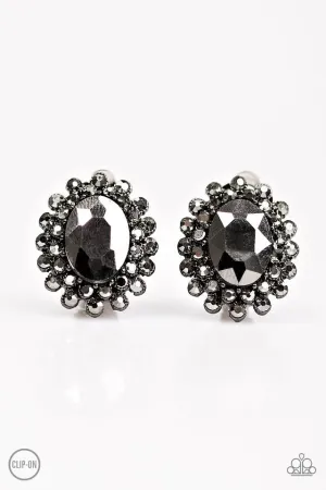 Paparazzi Earring ~ Starry Shine - Silver