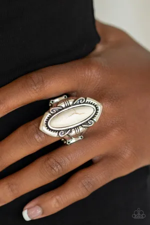 Paparazzi Ring ~ Santa Fe Serenity - White