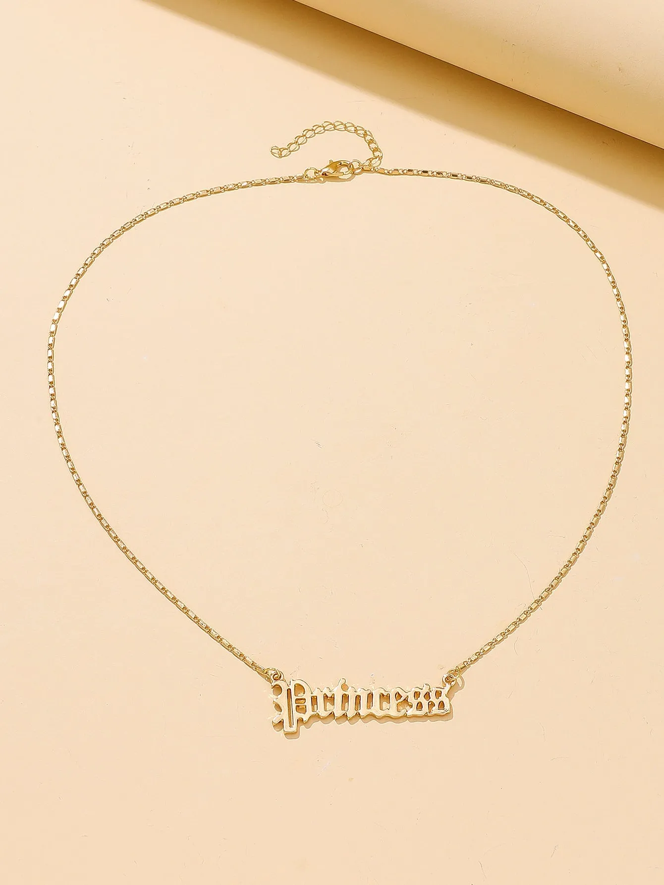 Princess Charm Chain Necklace for Women Girls Accessories Jewelry Gifts Gift for