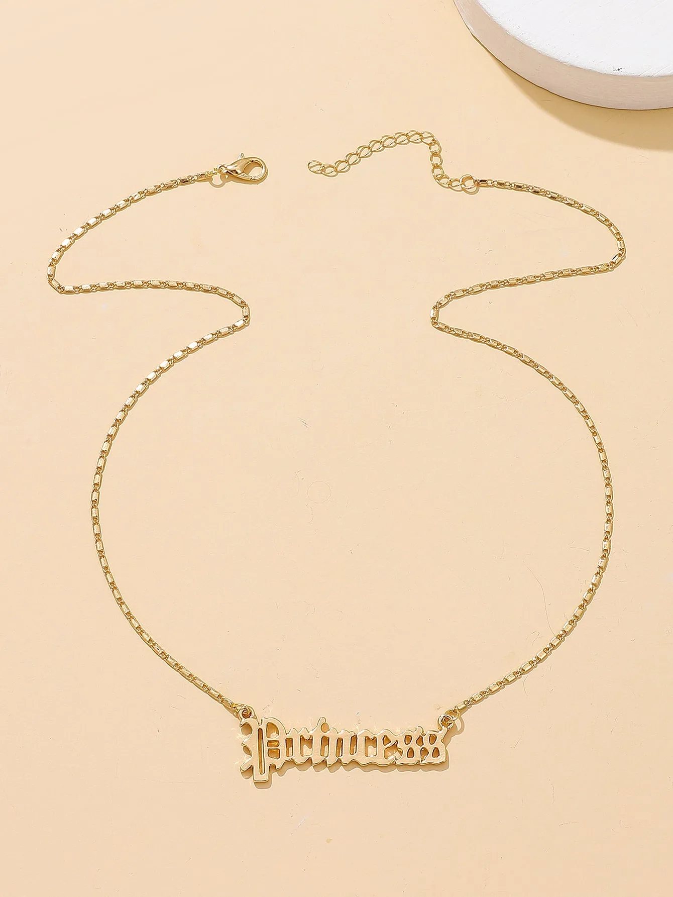 Princess Charm Chain Necklace for Women Girls Accessories Jewelry Gifts Gift for