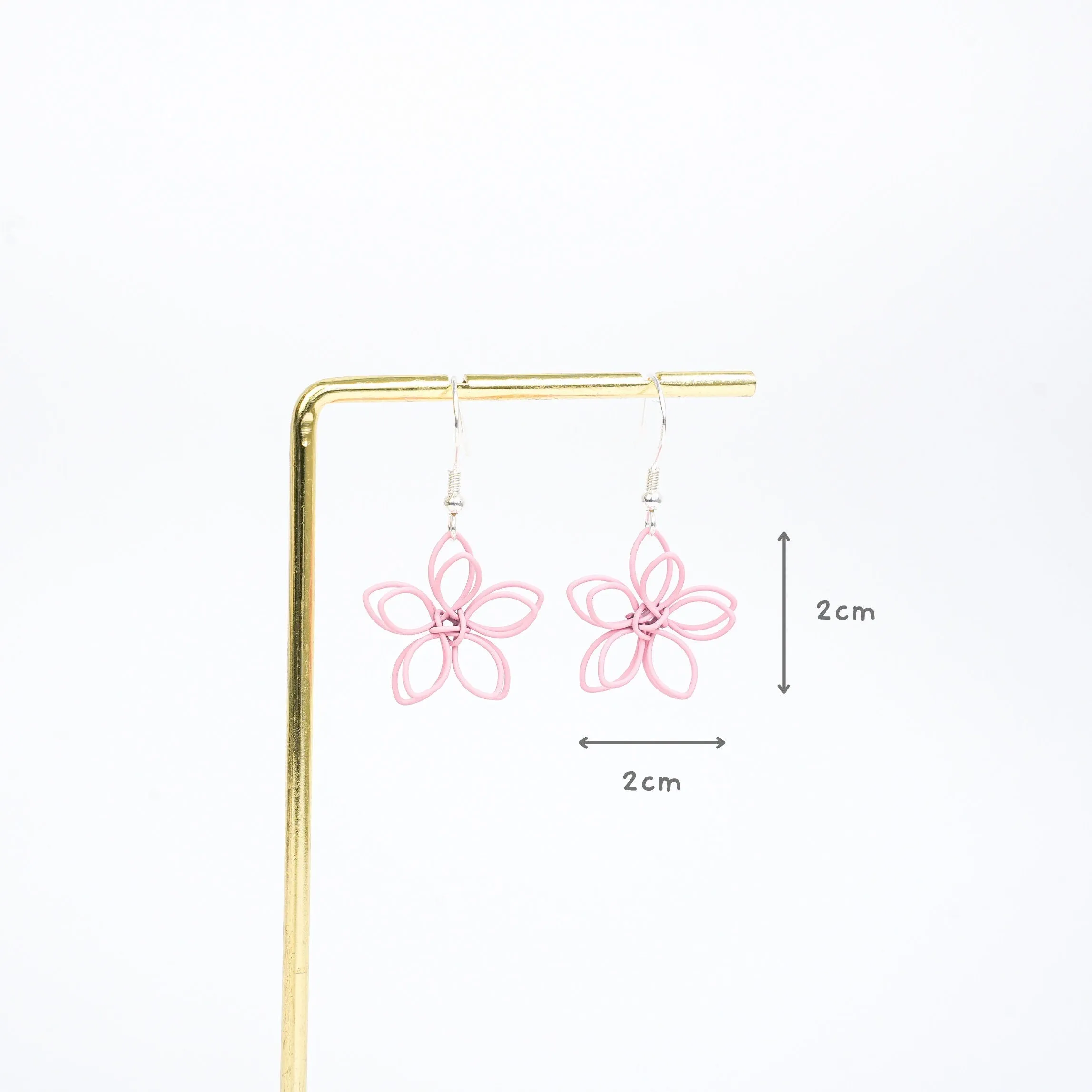 Sakura Flower Dangle Earrings