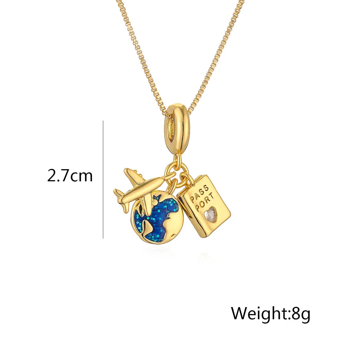 SISSLIA 2024 Fashion Jewelry high quality exquisite workmanship Pendant Necklace gold plated chain cubic For Women