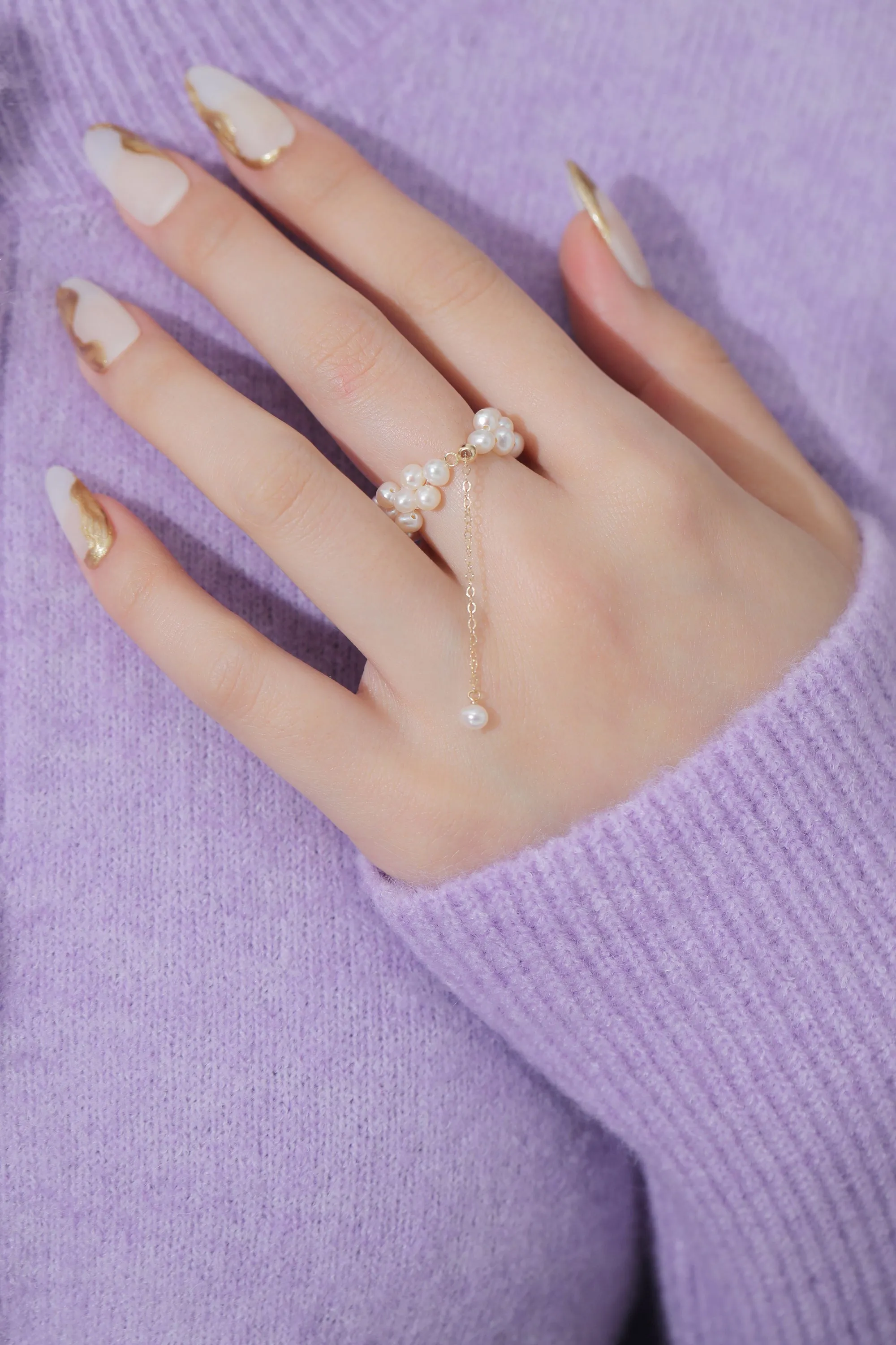 Starry Series Adjustable Soft Chain Ring