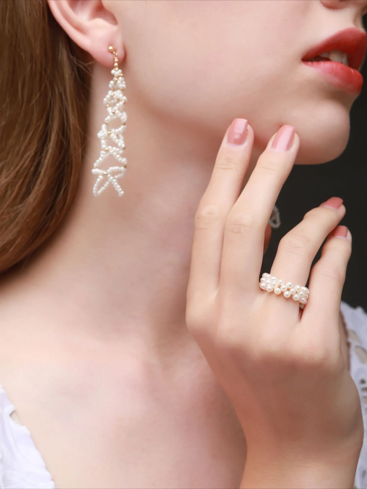 Starry Series Adjustable Soft Chain Ring