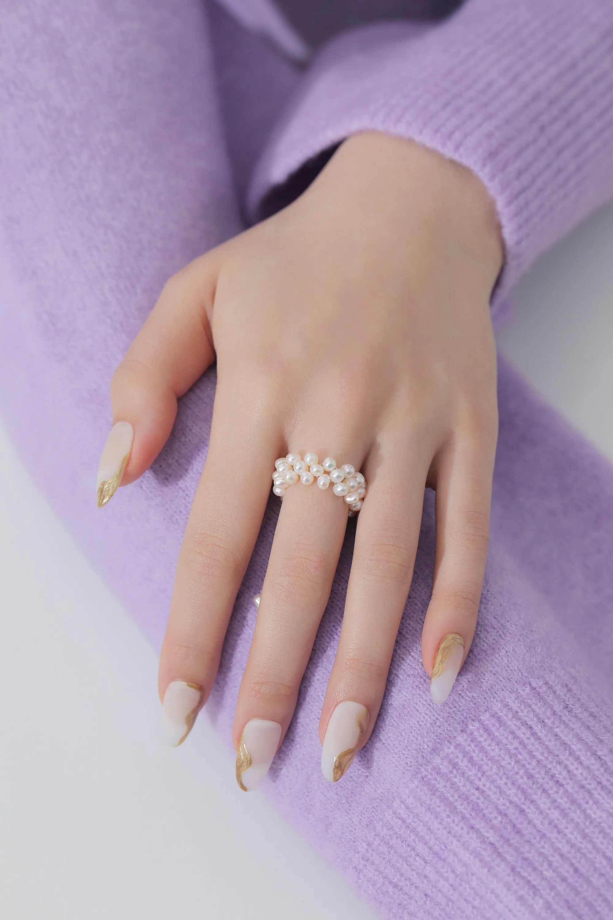 Starry Series Adjustable Soft Chain Ring