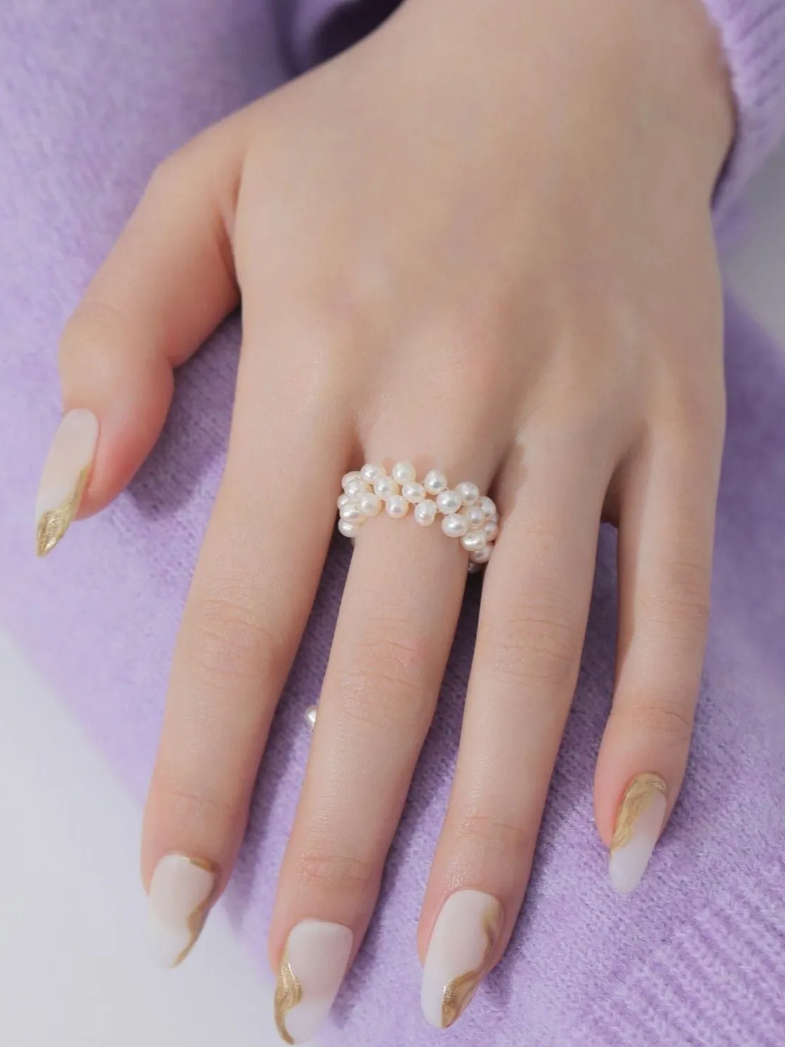 Starry Series Adjustable Soft Chain Ring