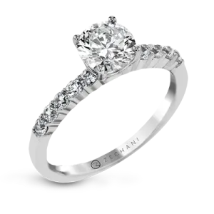 ZR20PRER Wedding Set in 14k Gold with Diamonds